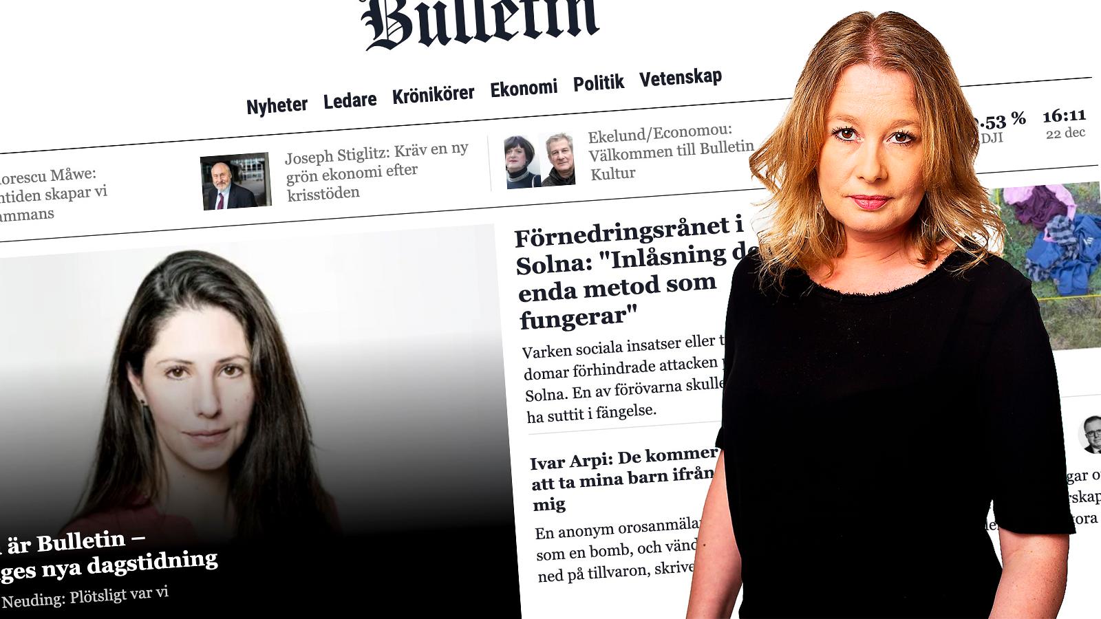 Åsa Linderborg har läst nya högersajten Bulletin.