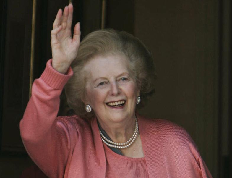 Storbritanniens före detta premiärminister Margaret Tchatcher har dött efter en tids sjukdom. Hon blev 87 år gammal.  Foto: AP