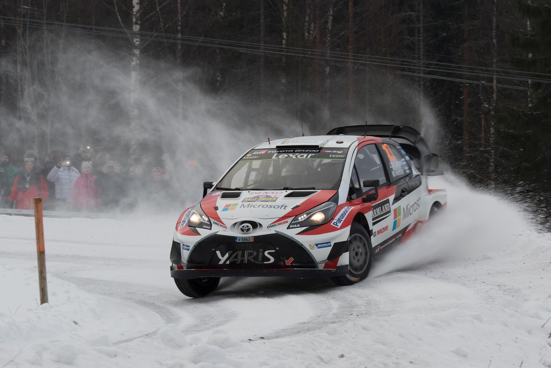 Jari-Matti Latvala, Finland, vann Svenska rallyt.