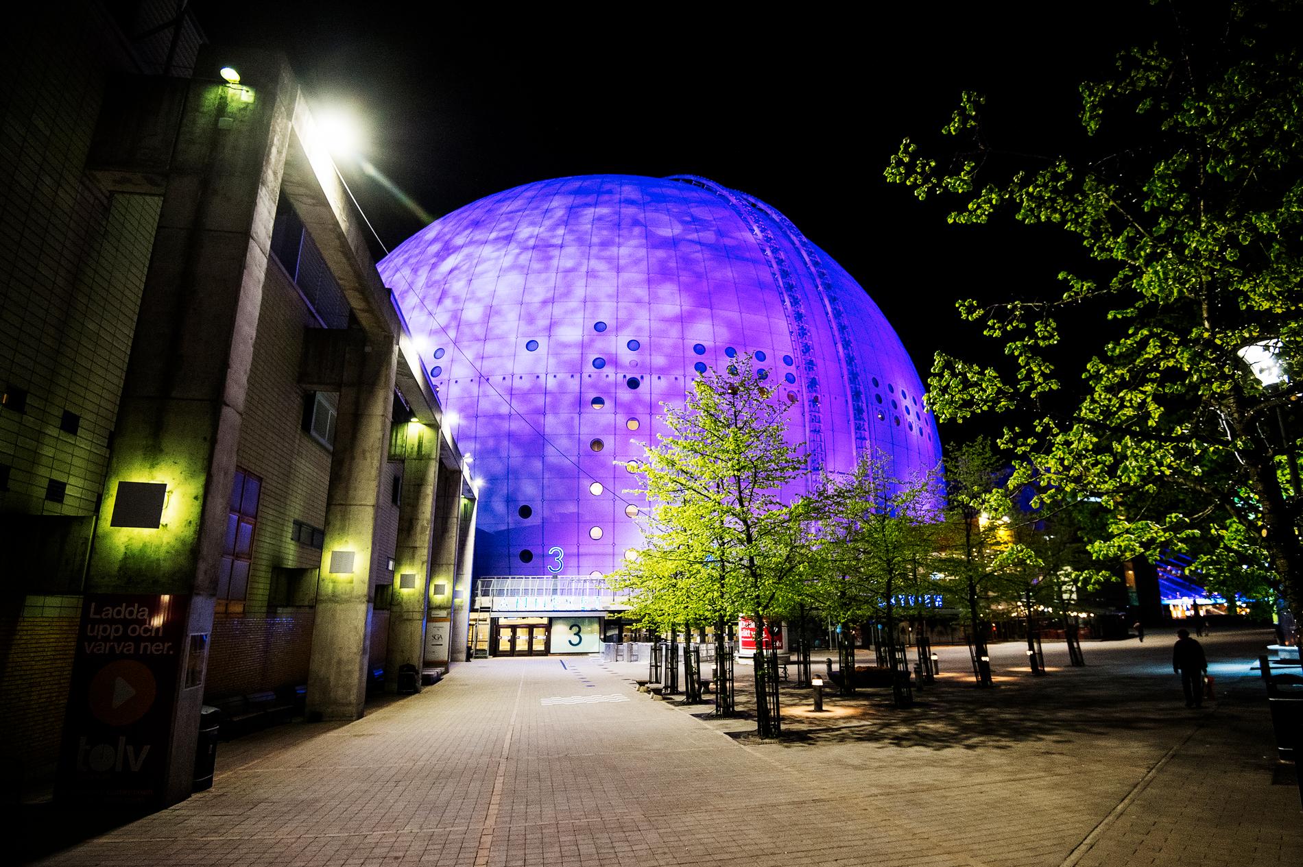 Globen under Eurovision 2016. Nu skulle tävlingen återigen kunna hamna i Stockholm – även om Ukraina vinner.