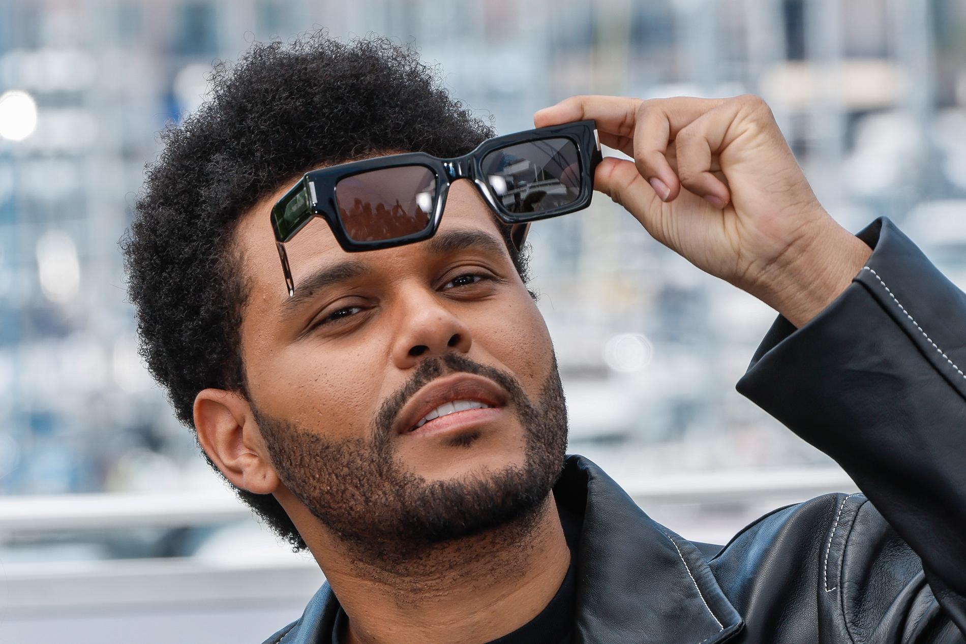 Abel Tesfaye, alias The Weeknd, är i Cannes för att marknadsföra tv-serien "The idol".