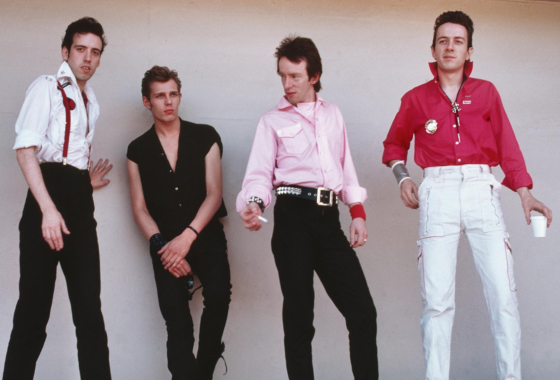 The Clash 1979: Mick Jones, Paul Simonon, Topper Headon och Joe Strummer.