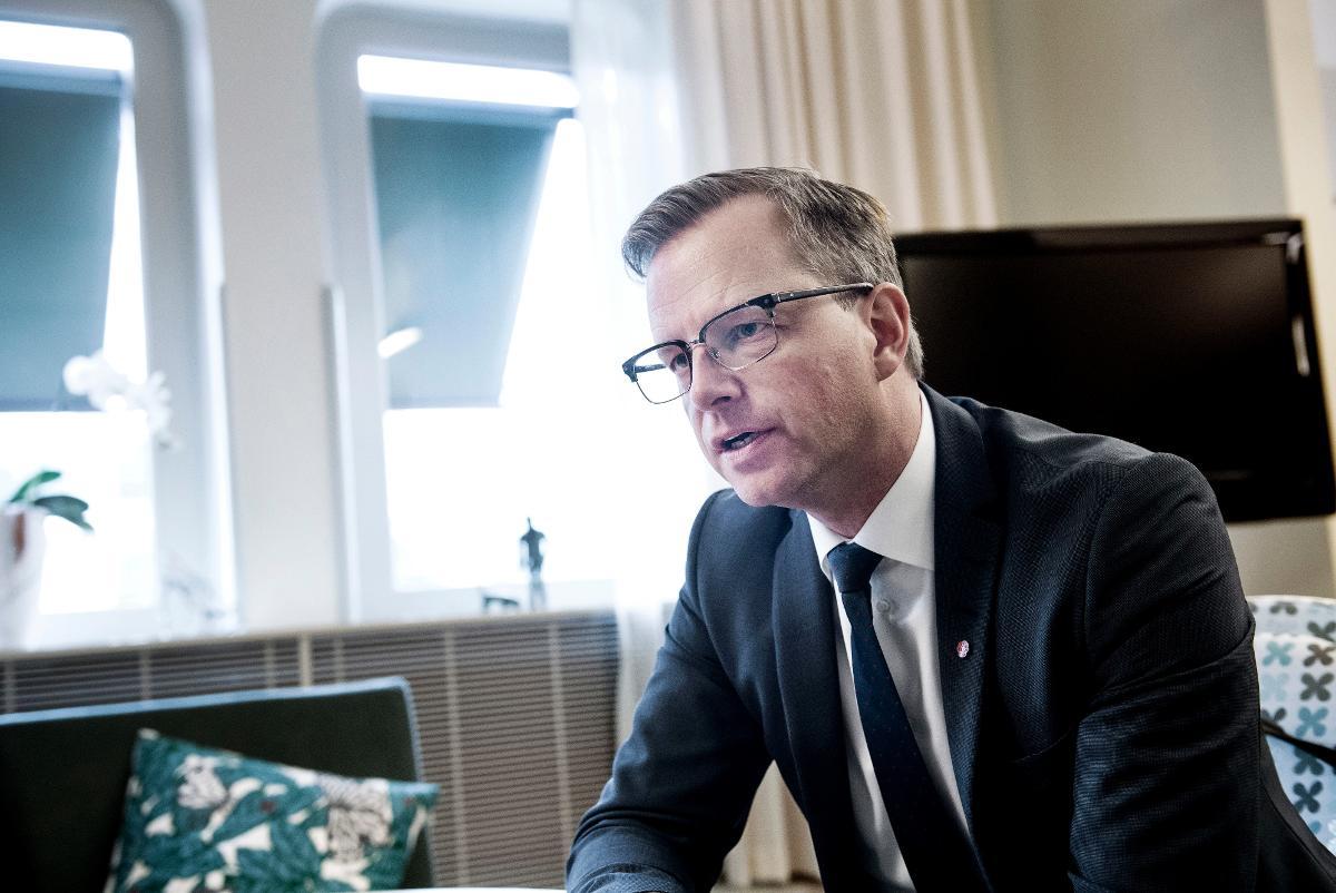 Näringsminister Mikael Damberg (S). Betyg: 2,7 (Oförändrat)