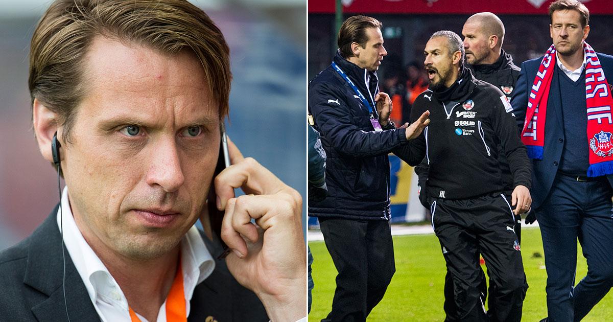 ”Henke” Larsson menar att säkerhetsansvarige Frederik Ericsson inte alls varnade honom och Jordan.