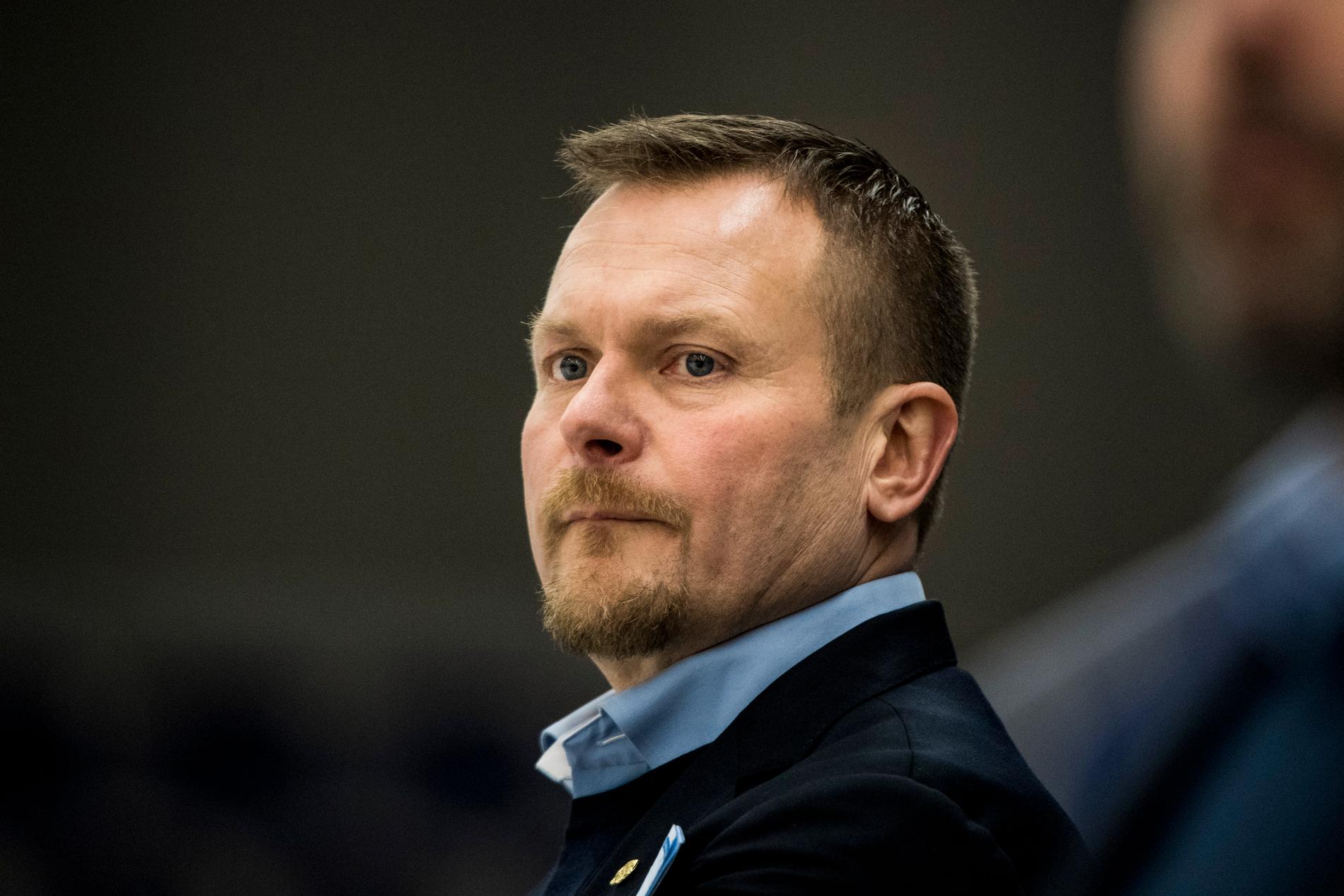 ”Lövens” tränare Joakim Fagervall.