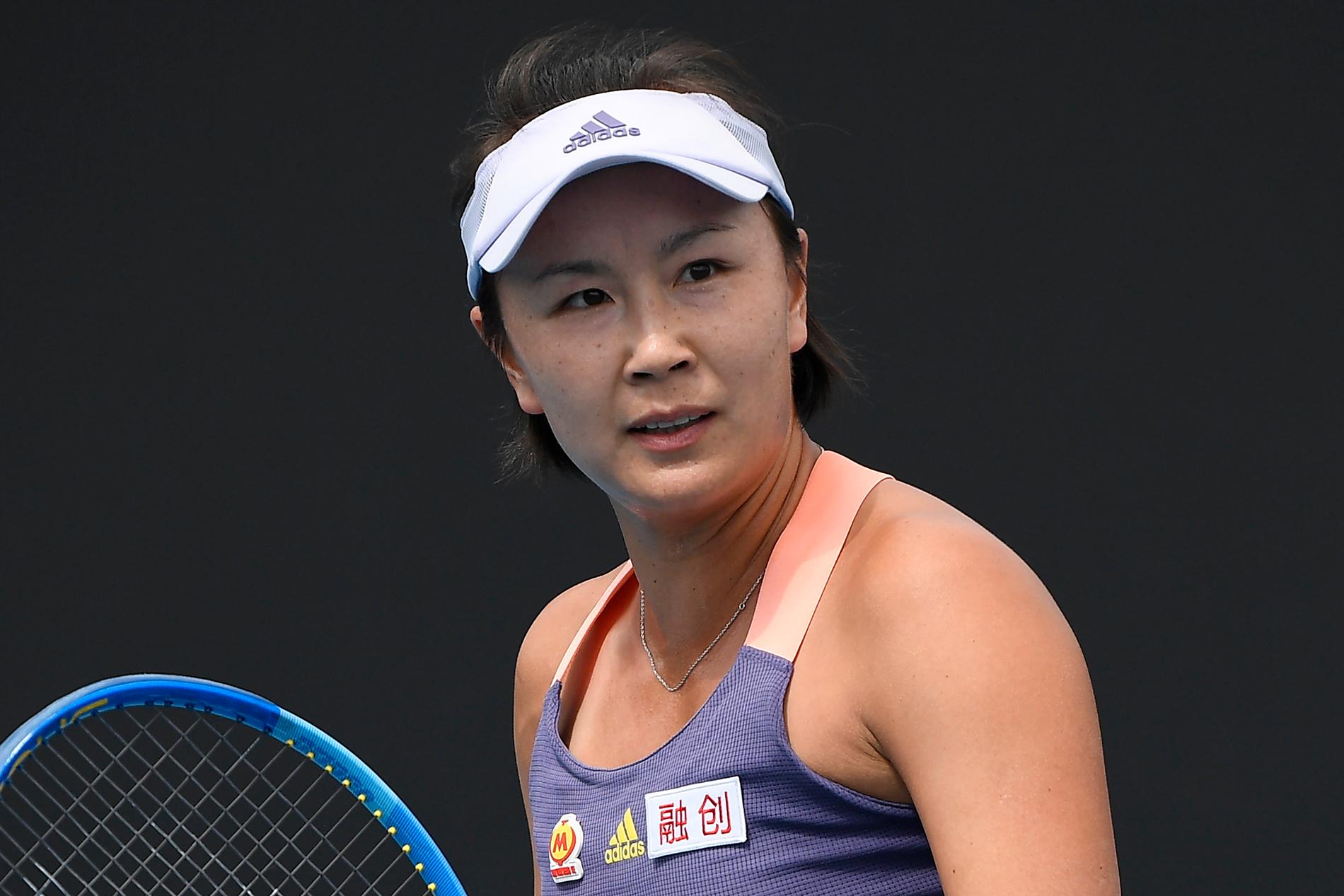 Frågorna och vändorna kring den kinesiska tennisstjärnan Peng Shuai är många. Arkivbild.