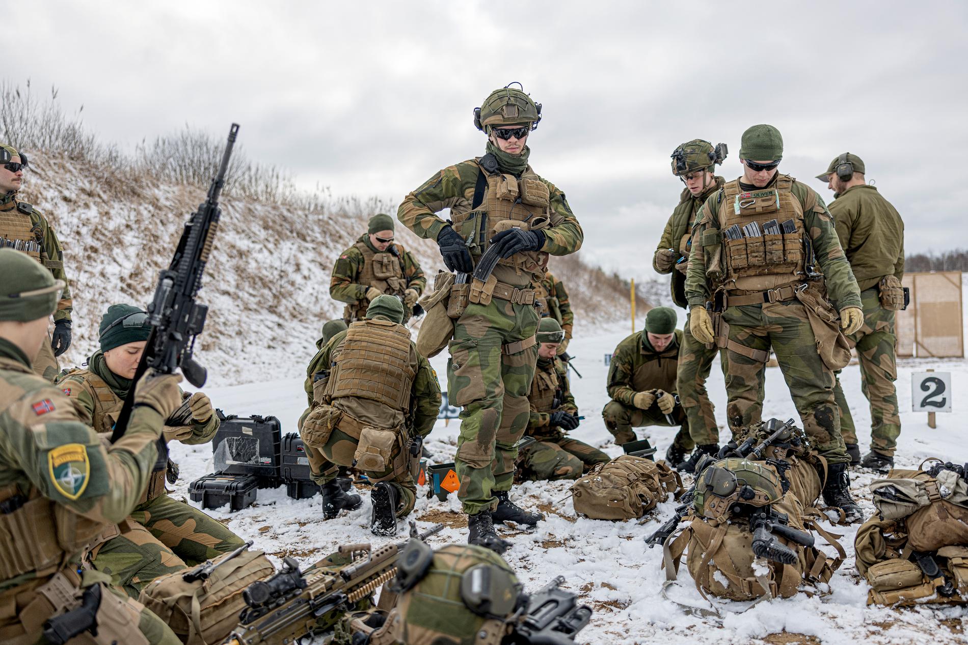 ”Nyligen besökte jag Litauen och Nato-soldater som placerats där som en signal till Ryssland att övriga Nato-länder är beredda att försvara Baltikum mot ett ryskt angrepp.”