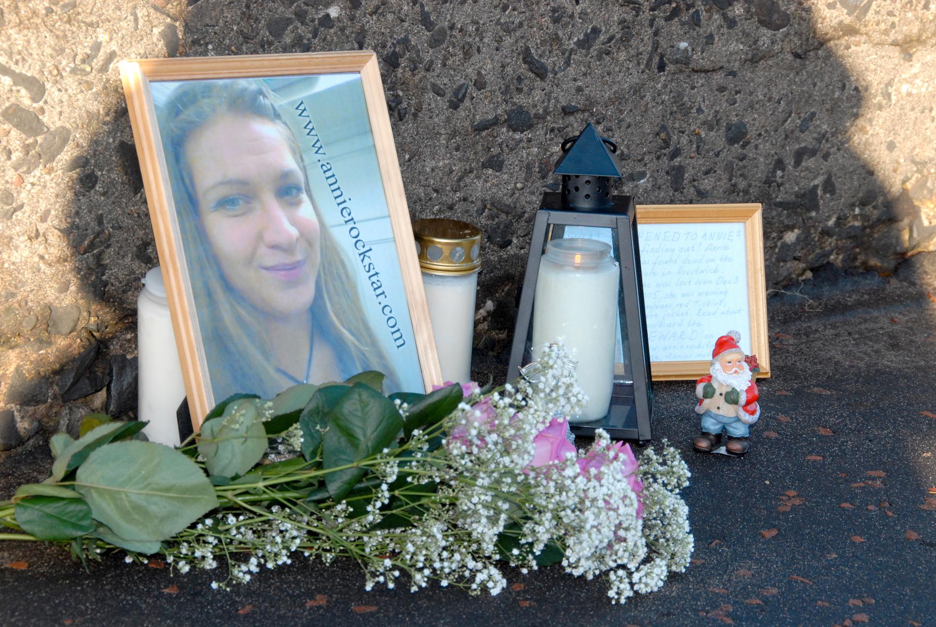  Den 4 december 2005 hittades 30-åriga Annie Börjesson från Södertälje död på stranden i Prestwick i Skottland. 