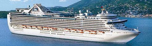 9. Ruby Princess Princess tar 3080 passagerare och erbjuder en rad skojigheter, inklusive en pool-biograf, en piazza med vin- och tapasbar, bageri och internetcafé samt en branfri zon som erbjuder lyxiga solstolar i plysch, massagehyddor och en spameny.
Rederi: Princess Cruises
Kryssar: I Karibien och Medelhavet
