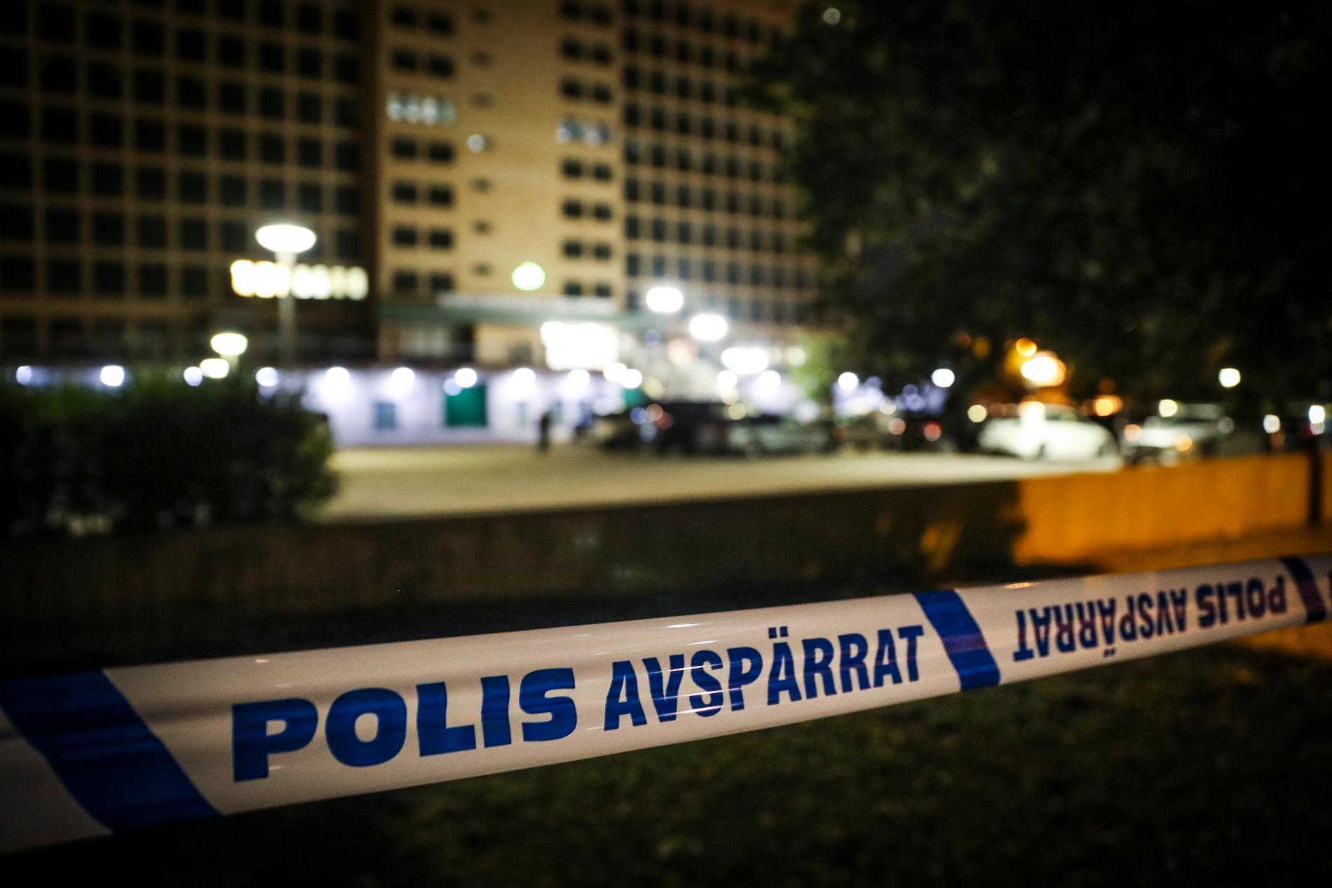 Polisen söker efter två rånare i Västerås. Arkivbild.