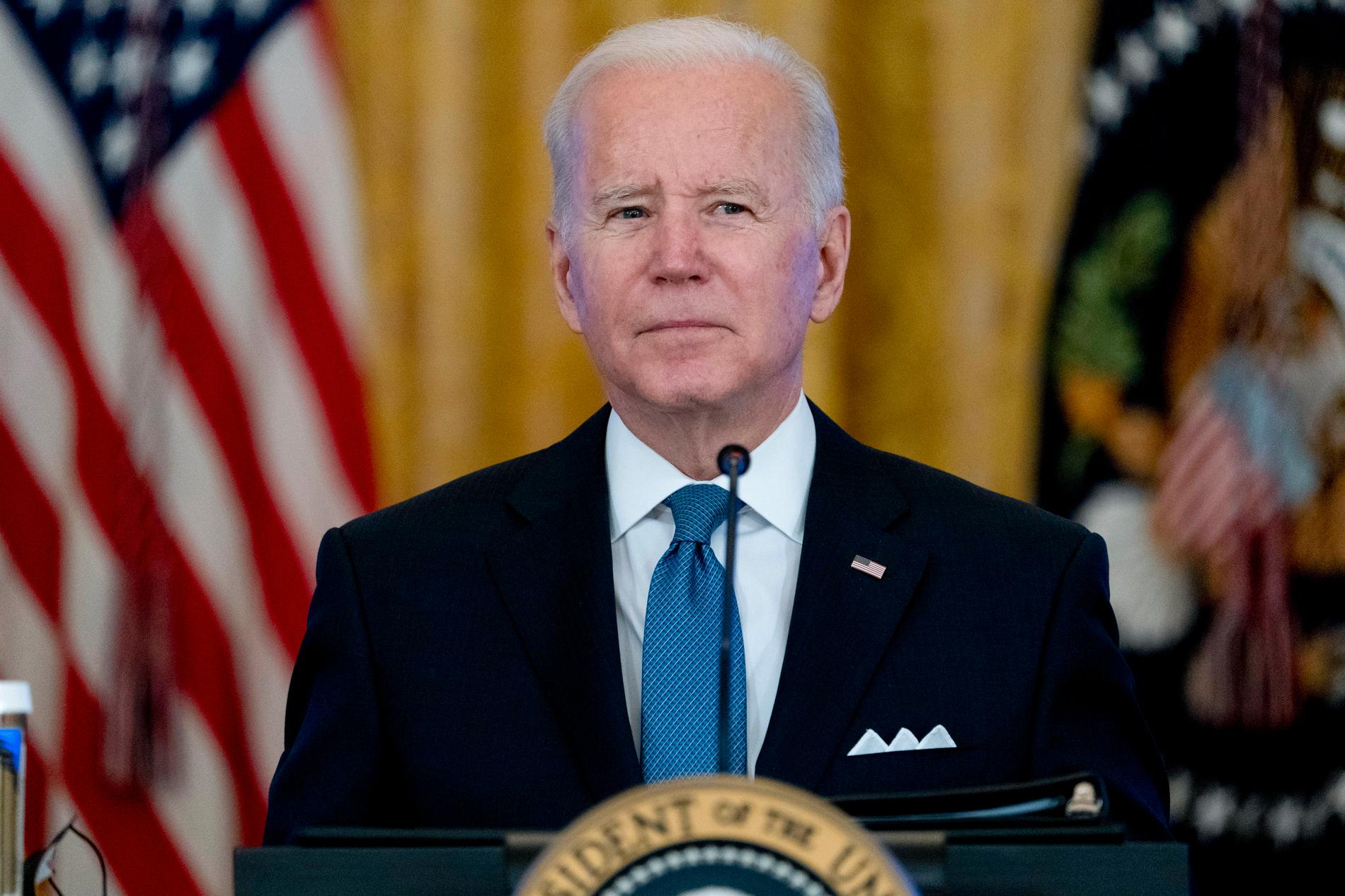 USA:s president Joe Biden har satt 8 500 amerikanska soldater i högsta beredskap för att på kort varsel kunna skicka dem till Nato-länder som gränsar till Ryssland.
