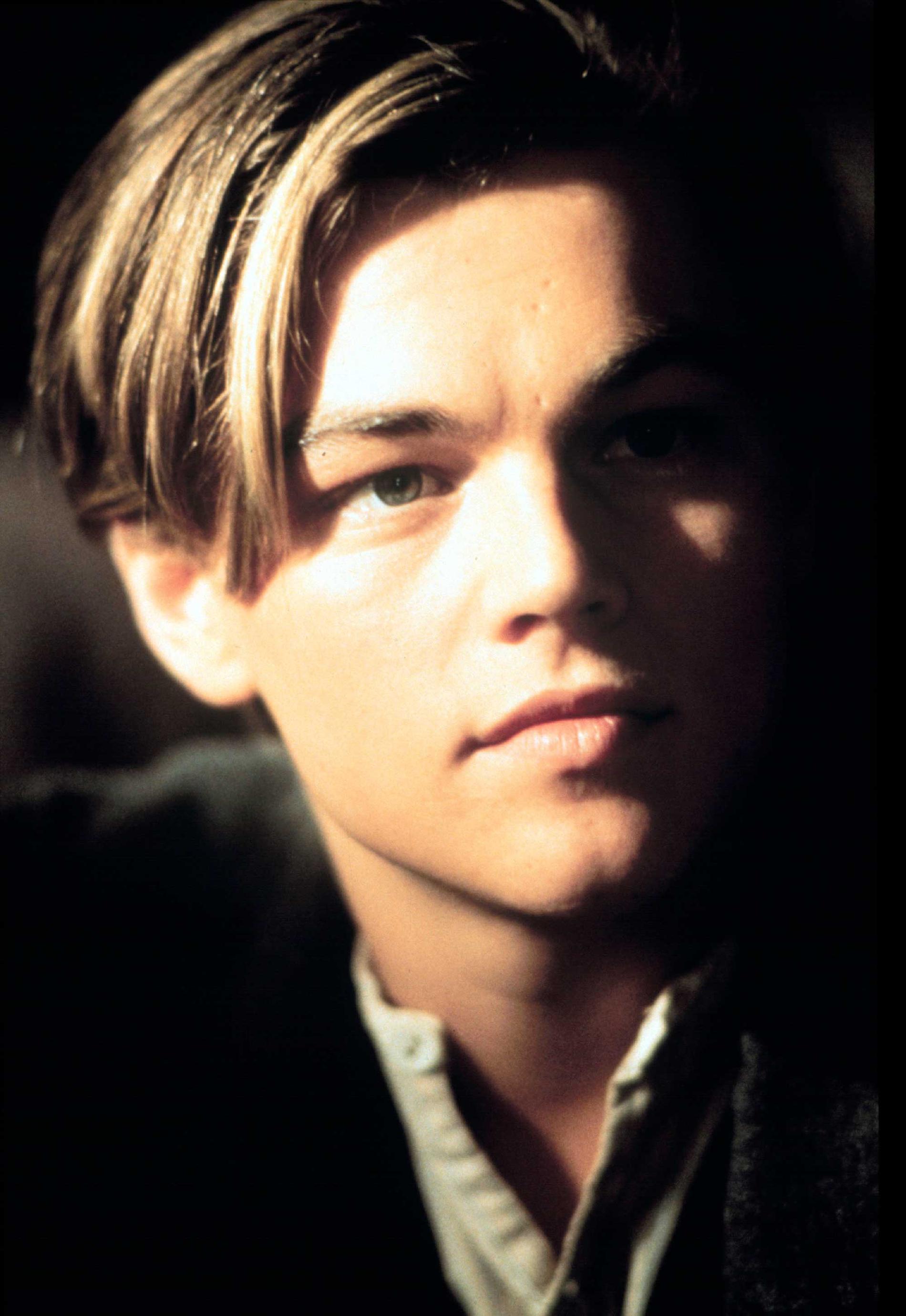 Leonardo diCaprio i ”Titanic”.