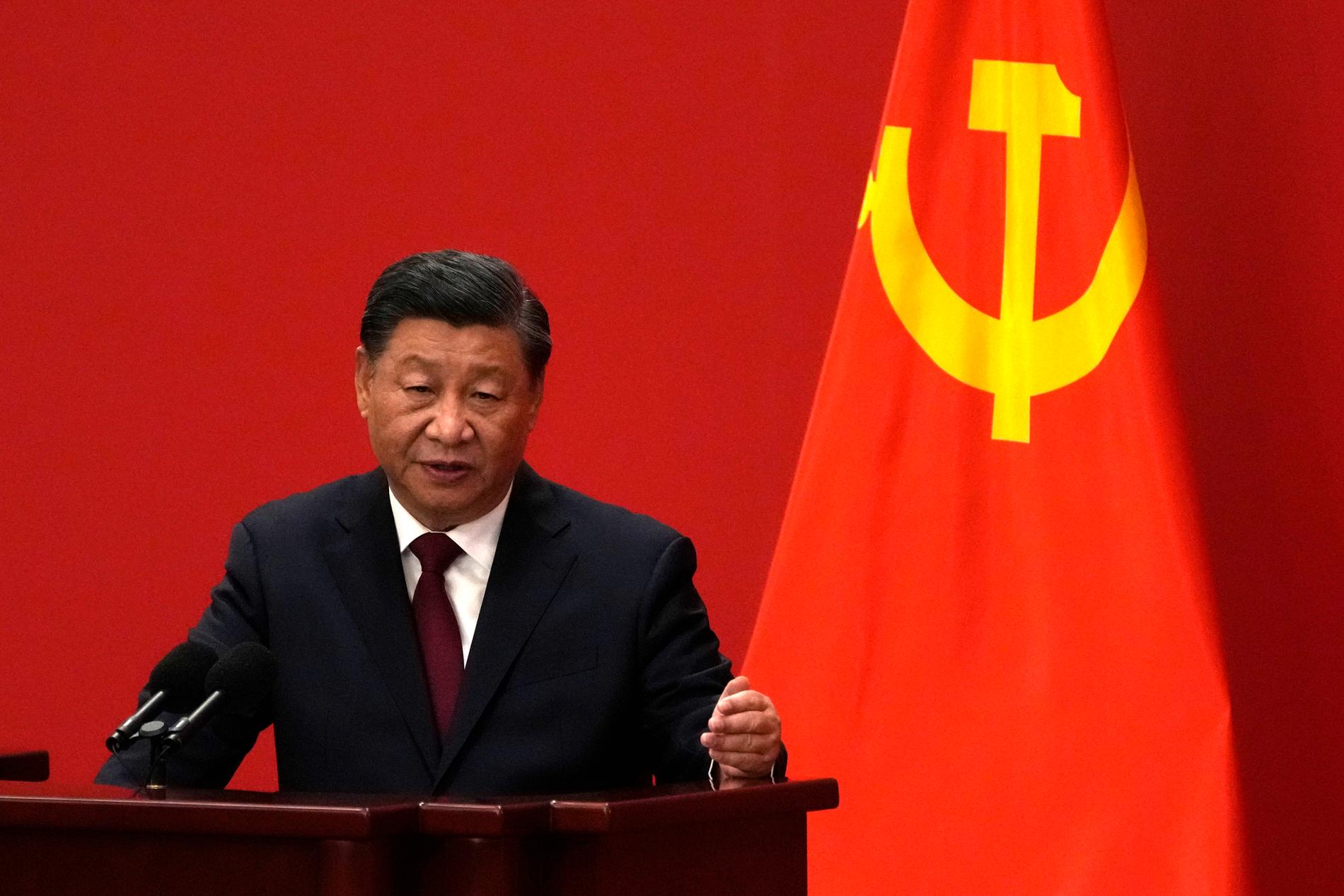 Kinas president Xi Jinping blev nyligen omvald för en tredje mandatperiod. 