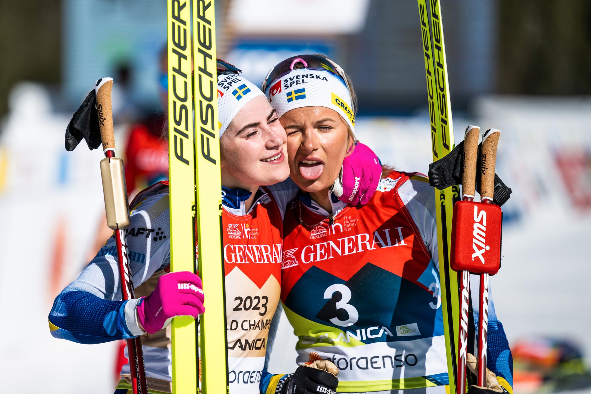 Ebba Andersson och Frida Karlsson.