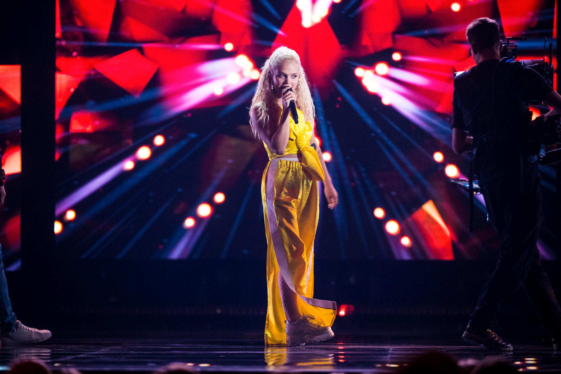 Margaret i Melodifestivalens final