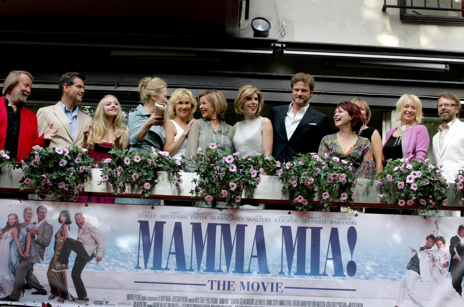 Premiären av ”Mamma Mia the movie”