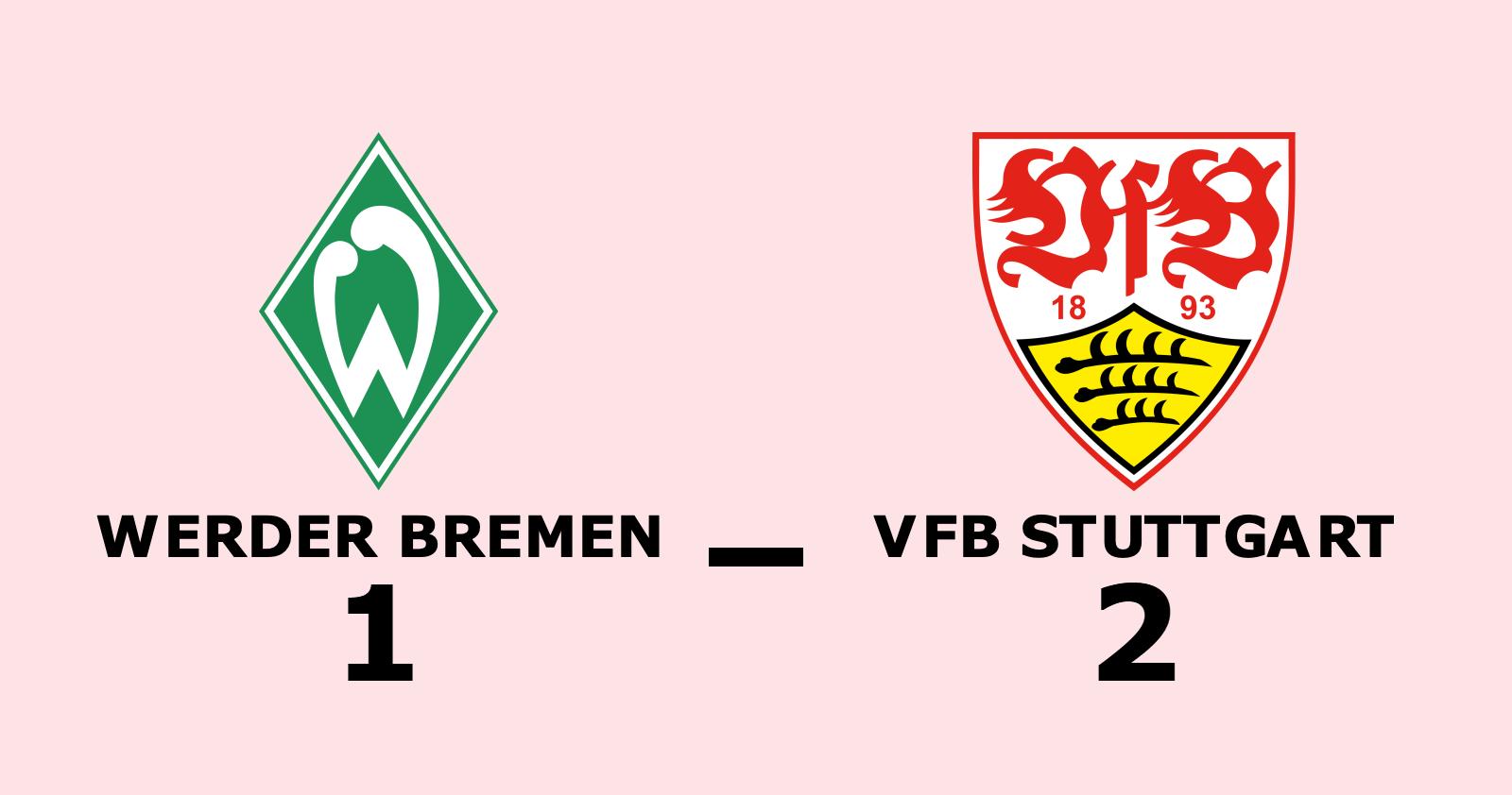 VfB Stuttgart äntligen segrare igen