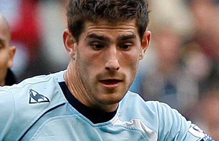 Ched Evans i Manchester City 2009.