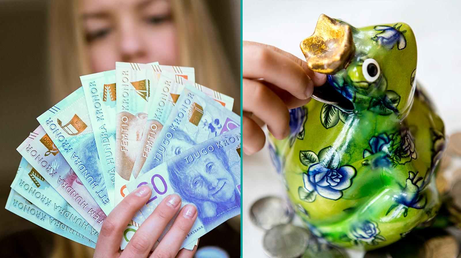 När ska man egentligen börja prata pengar med sina barn – och när ska man ge veckopeng? 