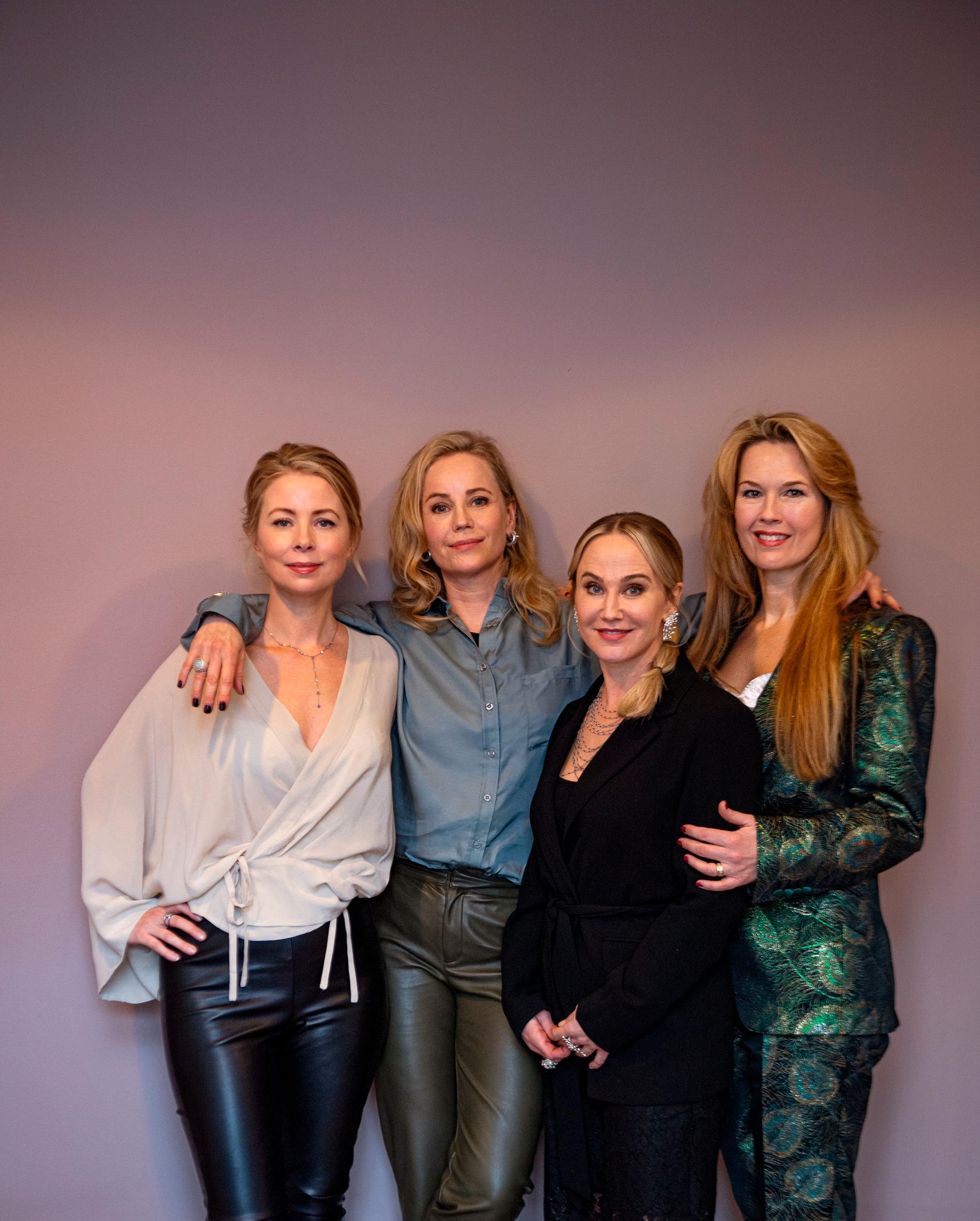  Sofia Helin, Anja Lundqvist, Julia Dufvenius och Elin Klinga spelar i HBO:s nya serie ”Lust”.