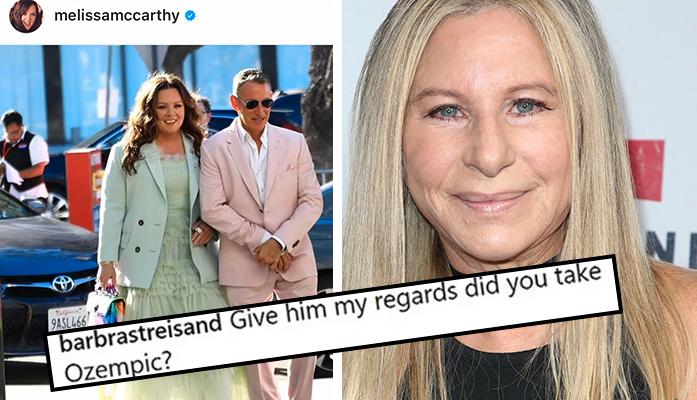 Barbra Streisand wird kritisiert – fragte Melissa McCarthy nach Ozempic