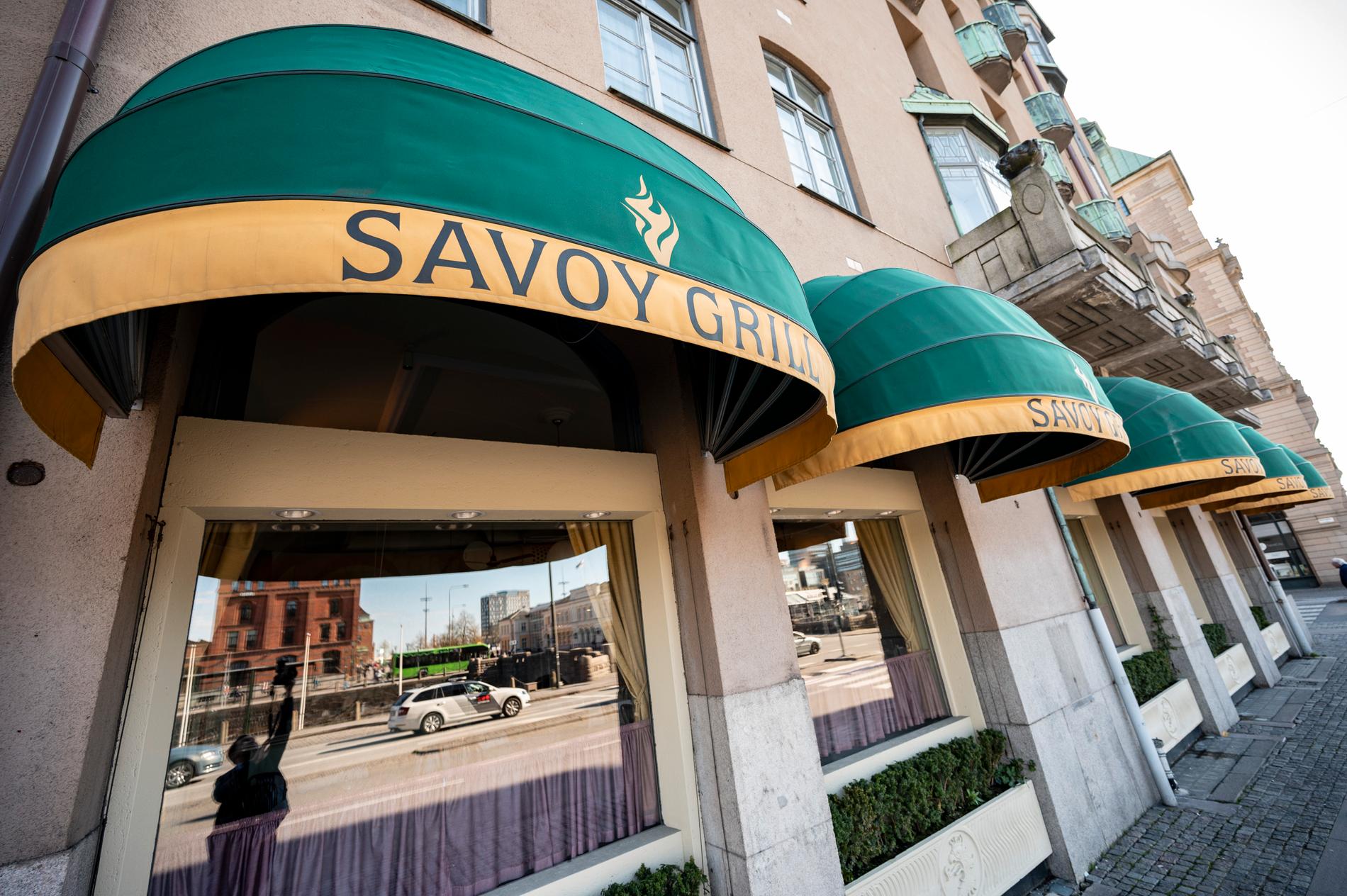 Klassiska Savoy är en av restaurangerna som fått duka undan till följd av coronakrisen.