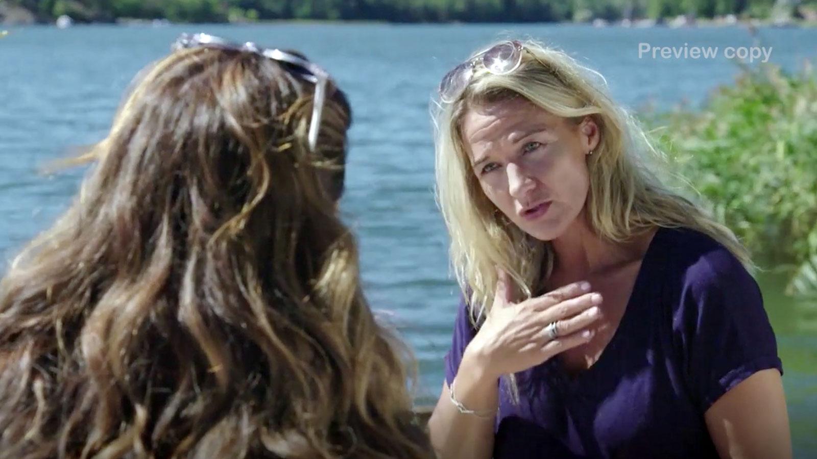 Kristin Kaspersen berättar om Lill-Babs sista dagar för Renée Nyberg.