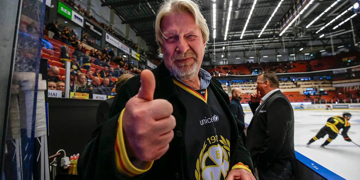 Rolf Lassgård är stor Brynäs-supporter.