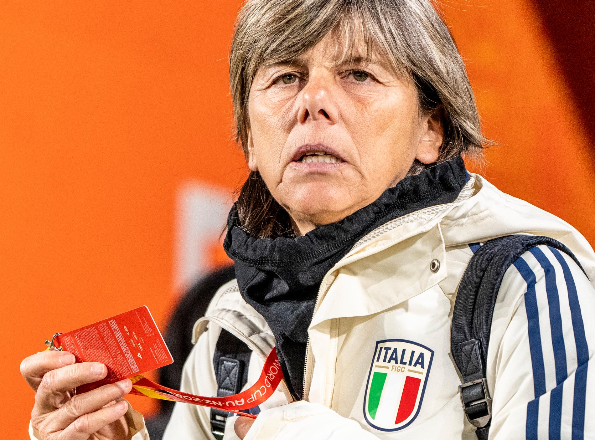  Milena Bertolini, coach för Italien.