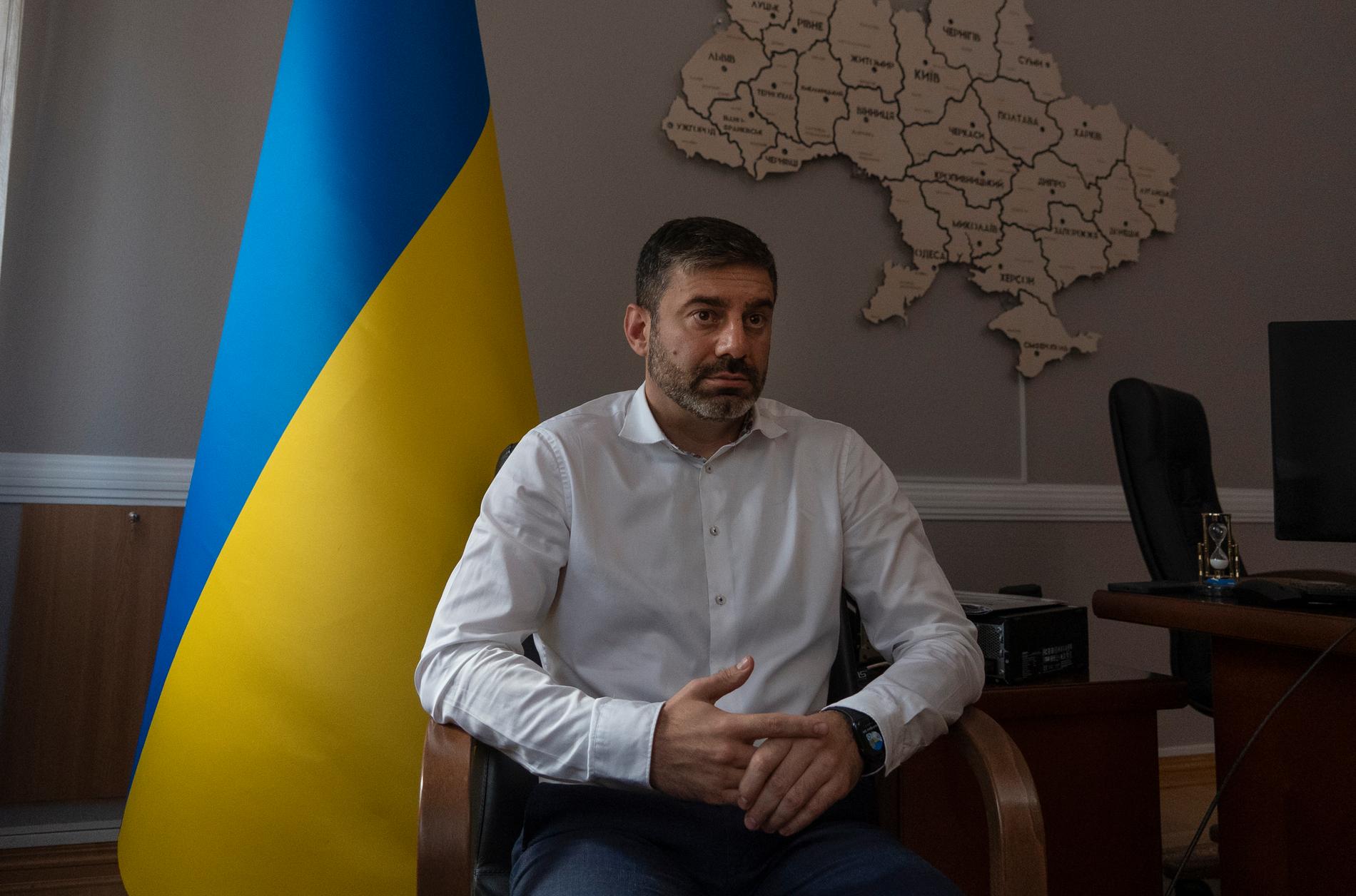 Dmytro Lubinets, kommissionär för mänskliga rättigheter i Ukraina.