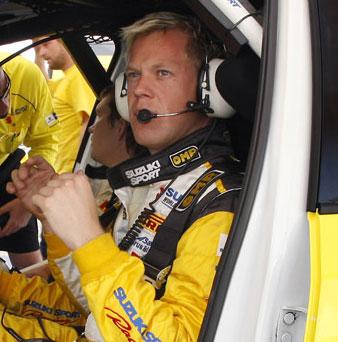 Förra året körde PG Andersson i rally-VM, nu kommer han till start i South Swedish rally.