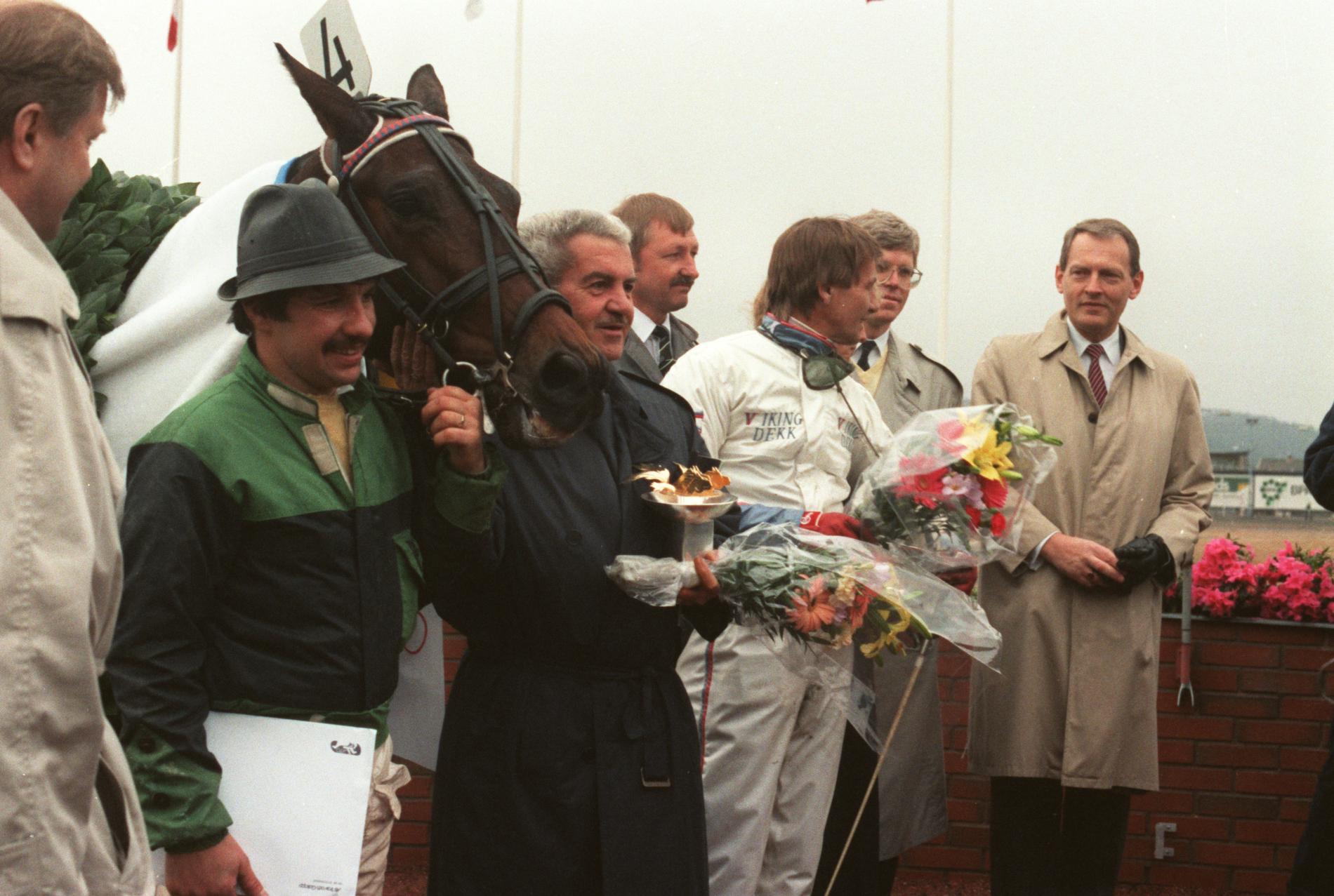 1987 segrade Grades Singing och Ulf Thoresen. I vinnarcirkeln var pistolskytten Ragnar Skanåker.