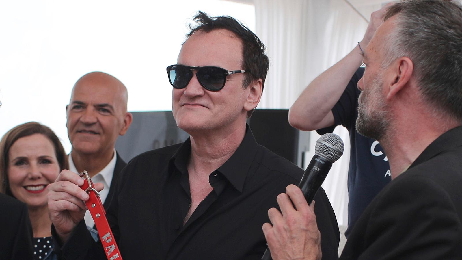 Quentin Tarantino i Cannes.