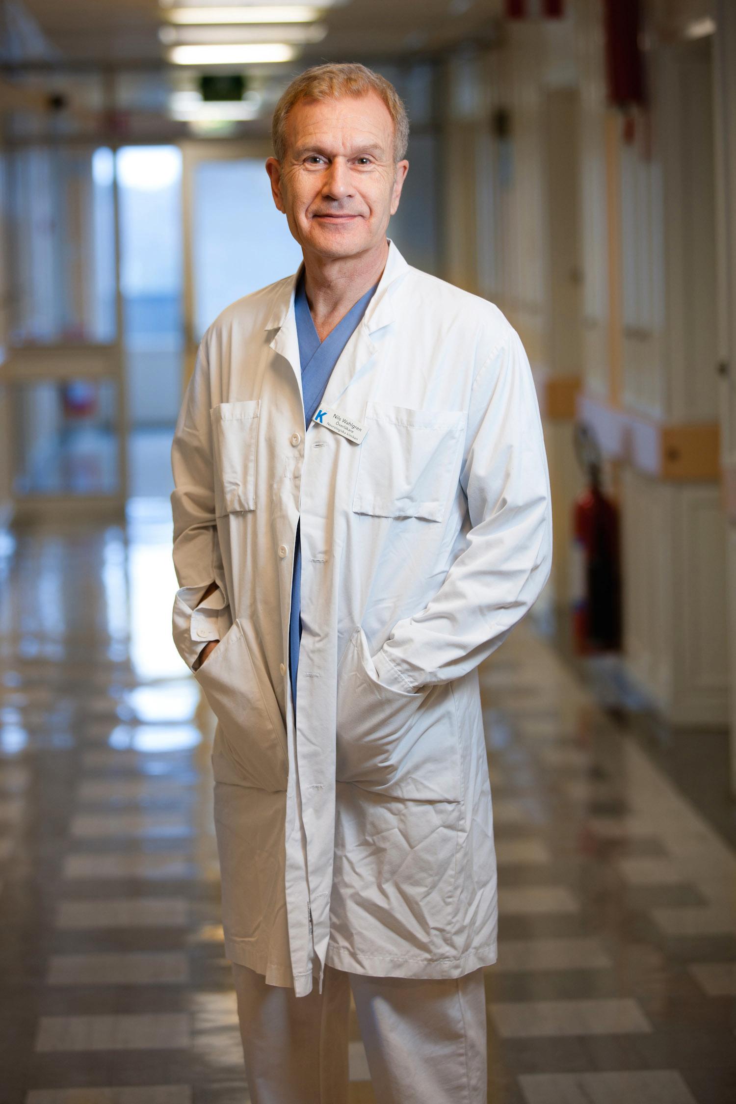 "Ett glädjande genombrott", säger Nils Wahlgren, professor i neurologi, om studien som visar att ett läkemedel mot blodcancer minskar skadorna vid stroke.