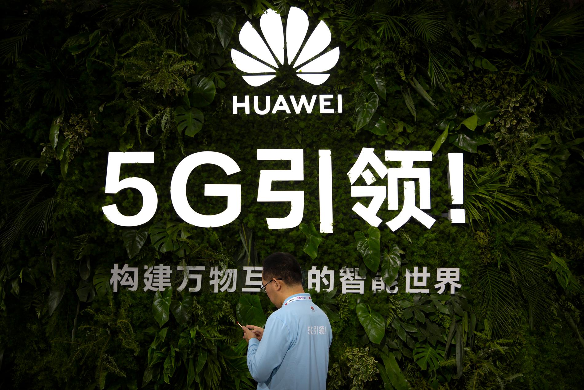 Kinesiska Huaweis intåg i kampen om 5G har gjort frågan till internationell storpolitik. Arkivbild.