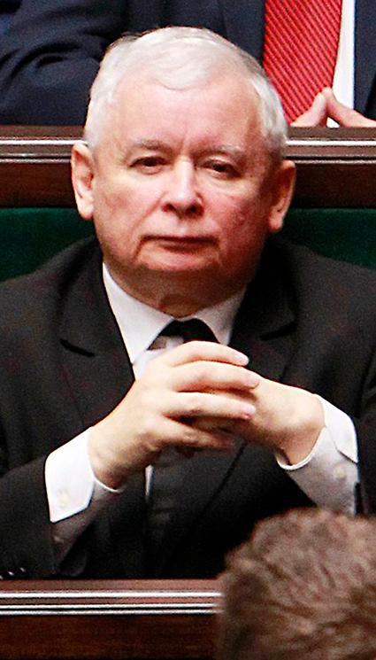 Jaroslaw Kaczynski, ledare för det socialkonservativa regeringspartiet Lag och rättvisa.
