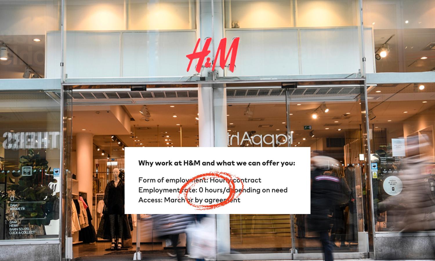 Mitt i ”hyvlingen” – H&M anställer ny butikspersonal