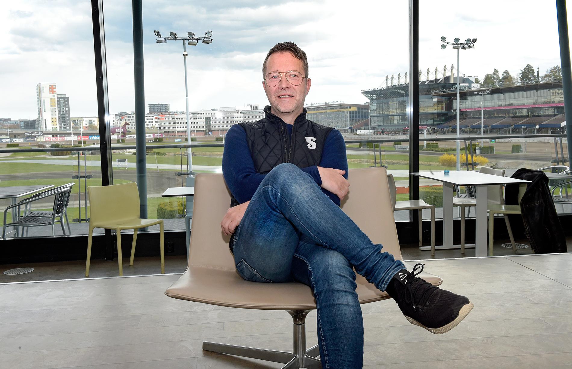 Anders Malmrot gör sitt femte Elitlopp som sportchef på Solvalla.