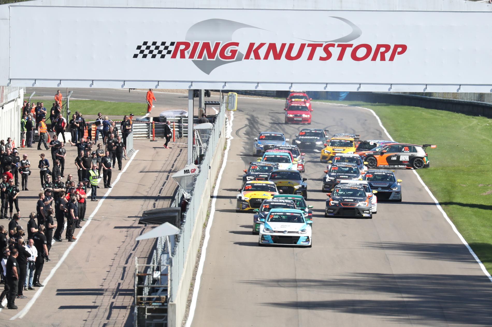 STCC-serien återuppstår som TCR-Scandinavia och har första tävlingen på Ring Knutstorp i maj. Arkivbild.