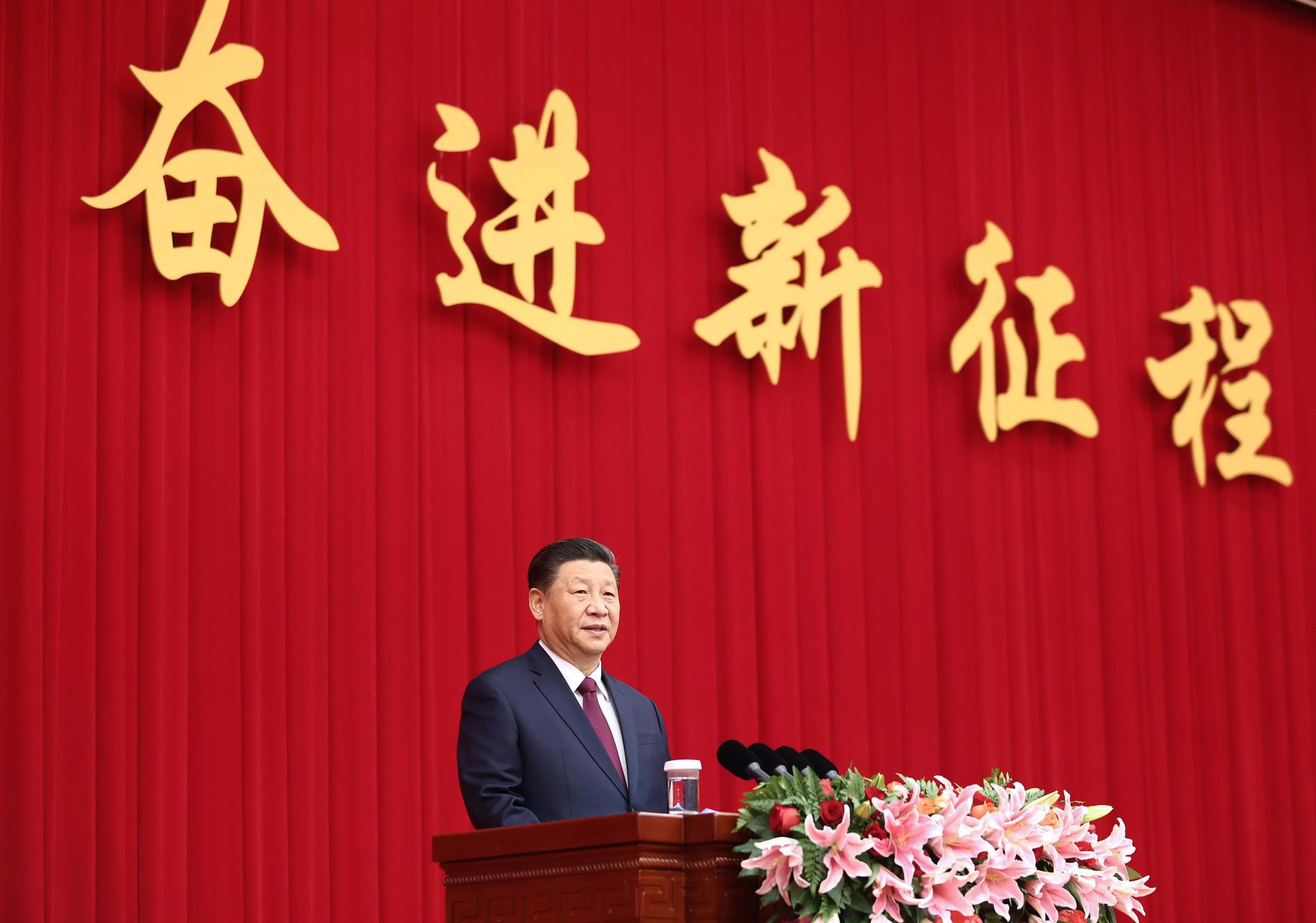 Kinas ledare Xi Jinping