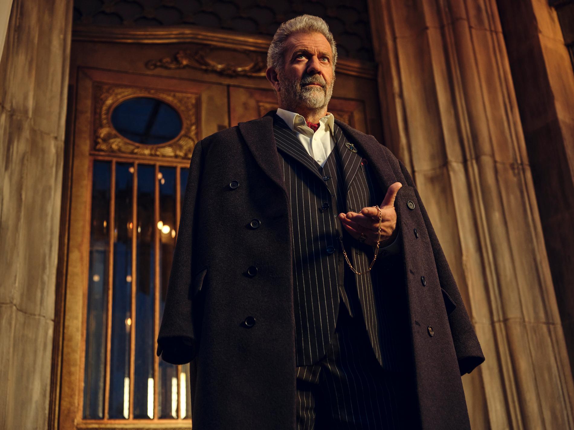 Mel Gibson spelar Cormac i "The continental: From the world of John Wick". Pressbild. 