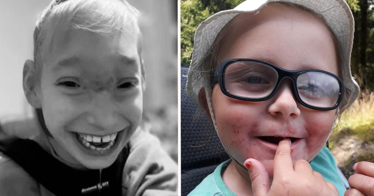 Freya Booker, 9 år, och Kerstin Karlsson, 5 år, saknar båda diagnos på sin hjärnsjukdom.