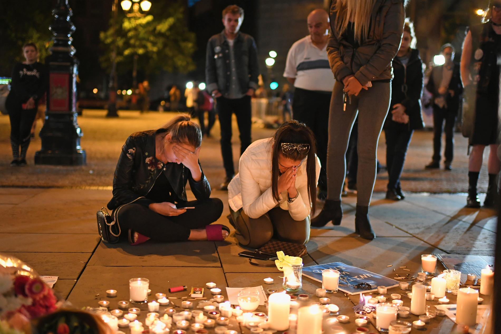 22 personer dog i terrorattacken i samband med Ariana Grandes konsert i Manchester