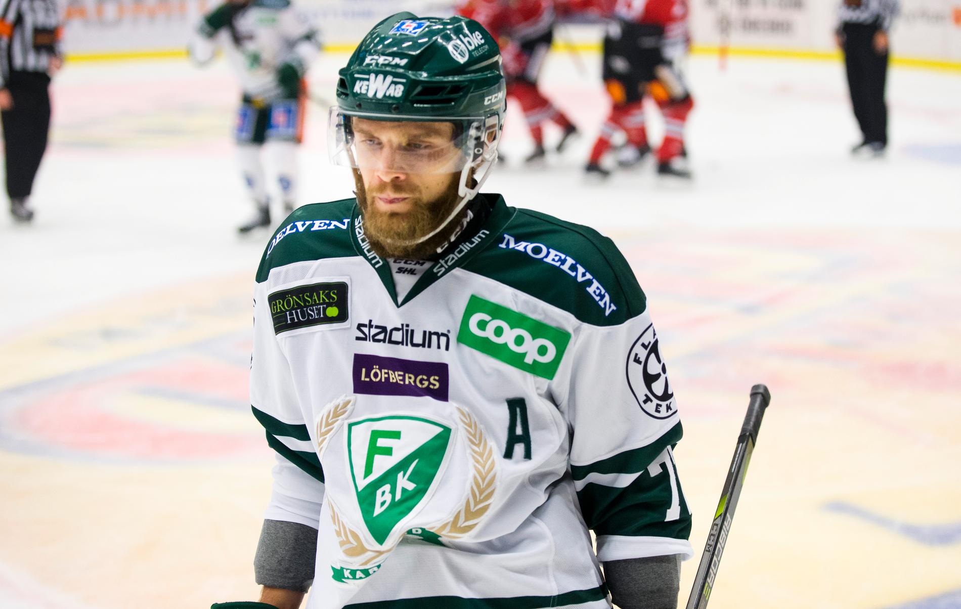 Anton Grundel i Färjestad ställer in säsongen.