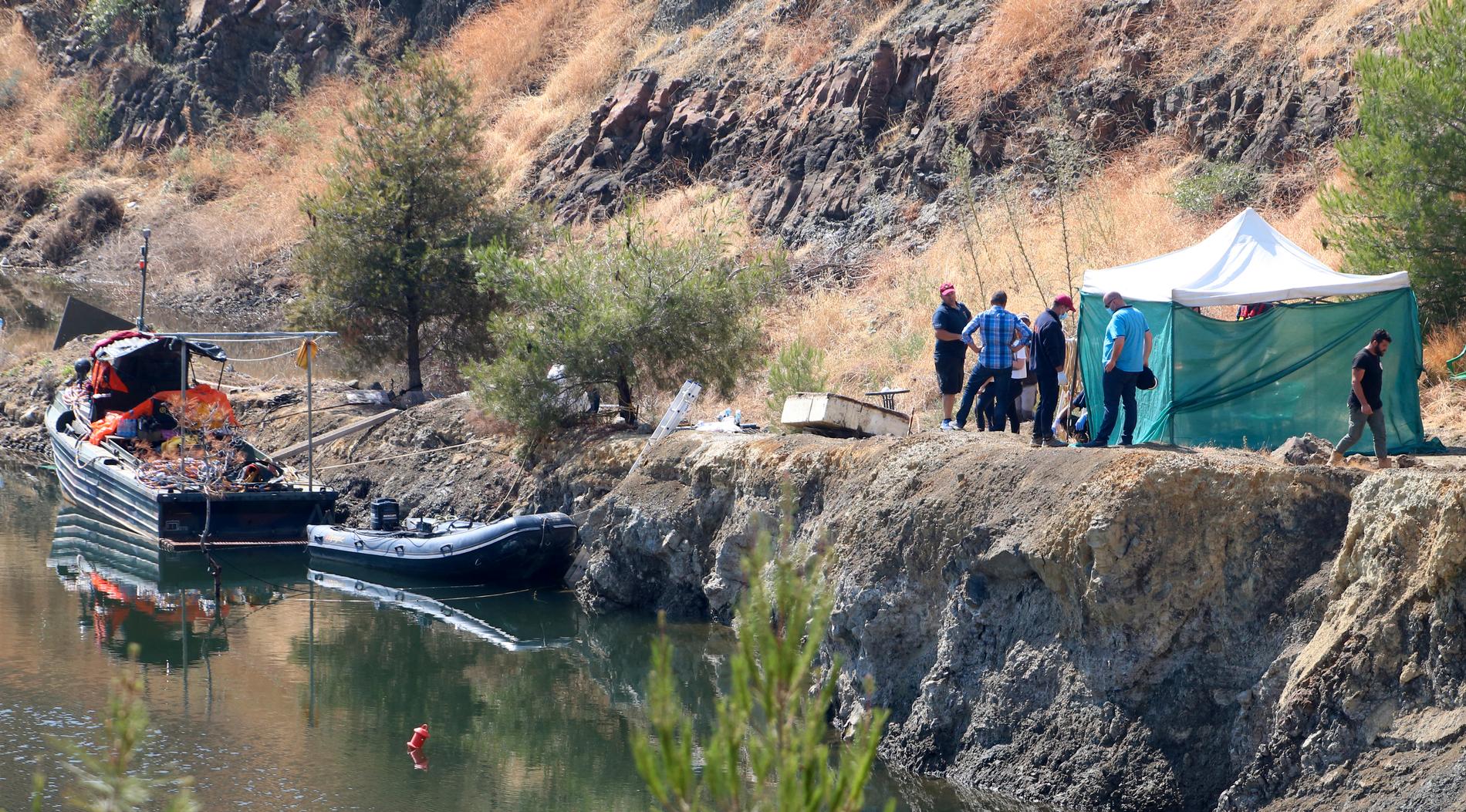 Det sjunde offret hittades i en sjö strax söder om Cyperns huvudstad Nicosia.