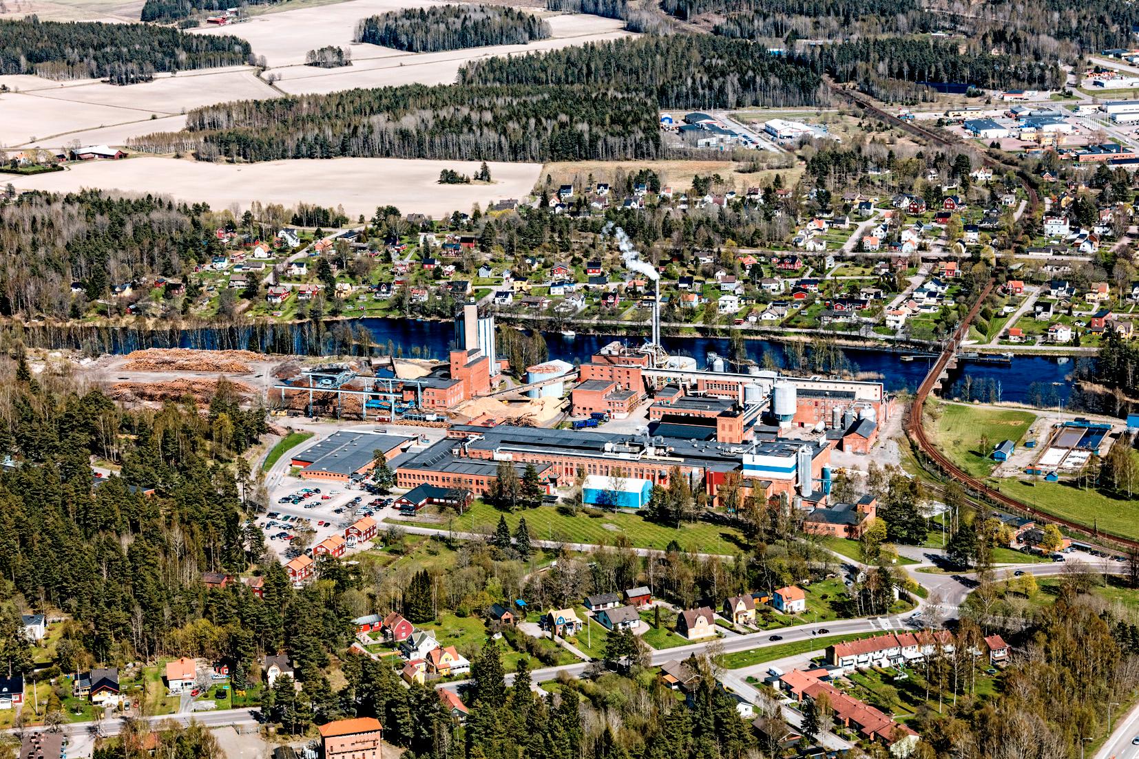 Sulfitmassabruket i Säffle är ett av Sveriges och världens äldsta som fortfarande är i drift.
