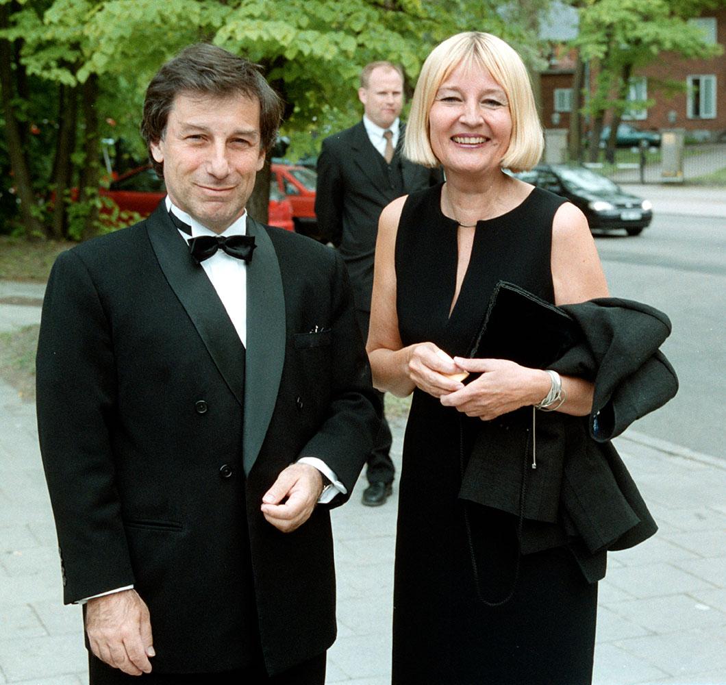 Med Marita Ulvskog på Polarpriset 2002.