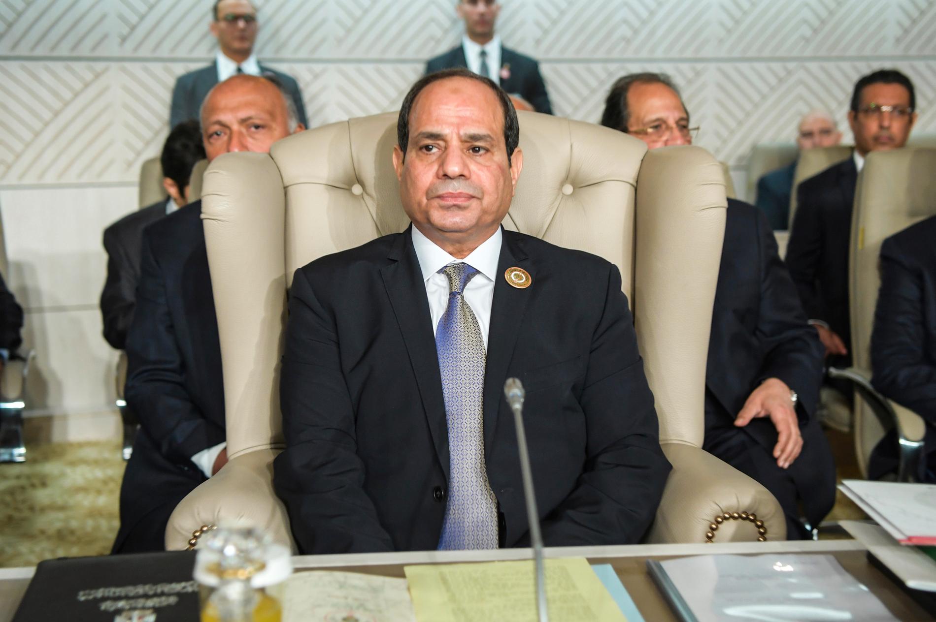 Egyptens president Abd al-Fattah al-Sisi