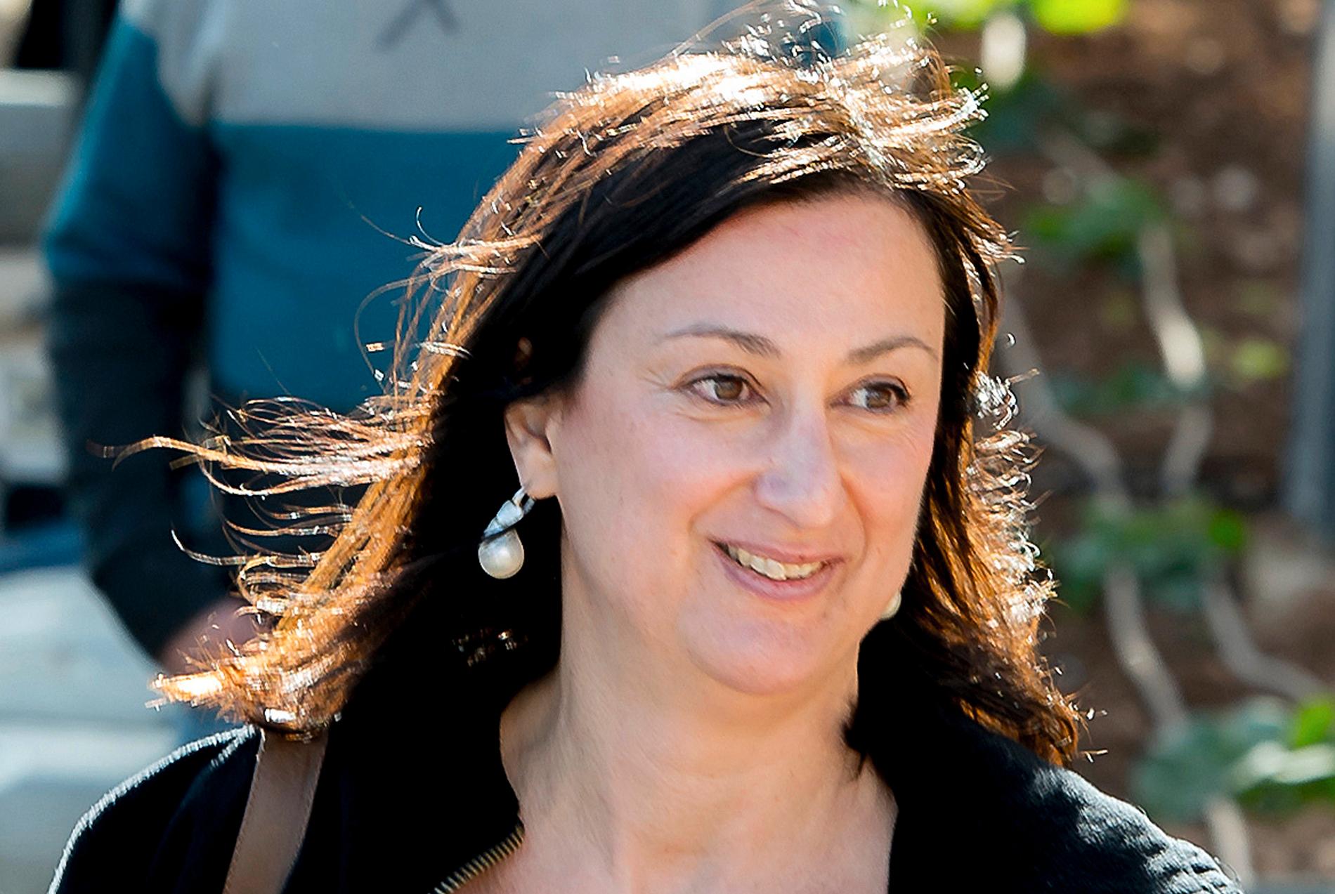 Mordet på den grävande journalisten Daphne Caruana Galizia på Malta kan vara på väg att lösas. Arkivbild
