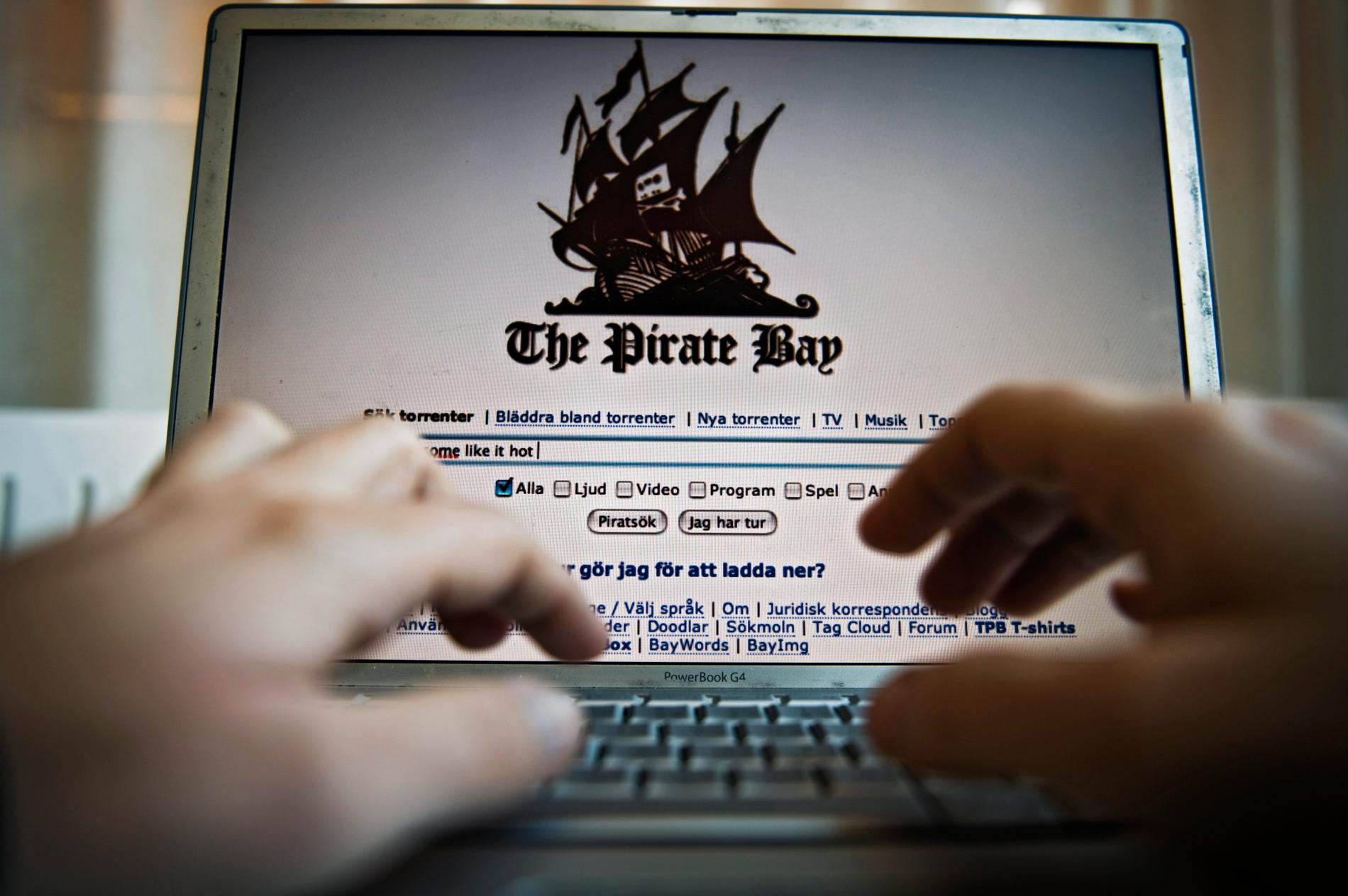 Pirate Bay är en av de fyra fildelningssajter som Telia tvingas blockera. Arkivbild.